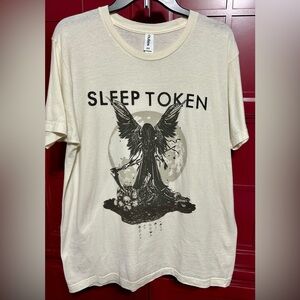 Cream Graphic "Sleep Token" Band Tee